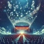 "Spotify partners with Ticketmaster for last-minute concert ticket drops, showcasing the collaboration logo and an image of concertgoers excitedly purchasing tickets on their mobile devices."