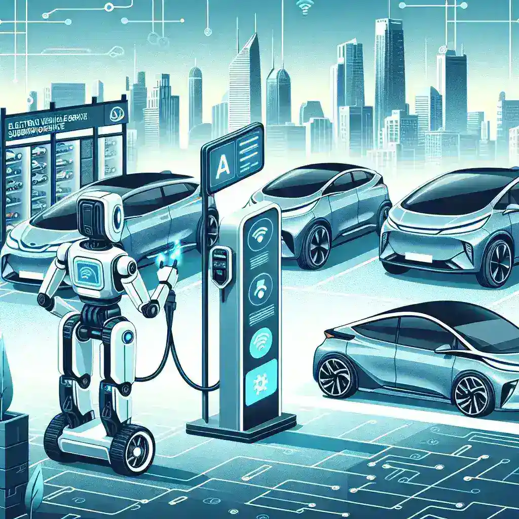 "Ford electric vehicle with AI predictive maintenance technology showcased in innovative subscription service launch event in the U.S."