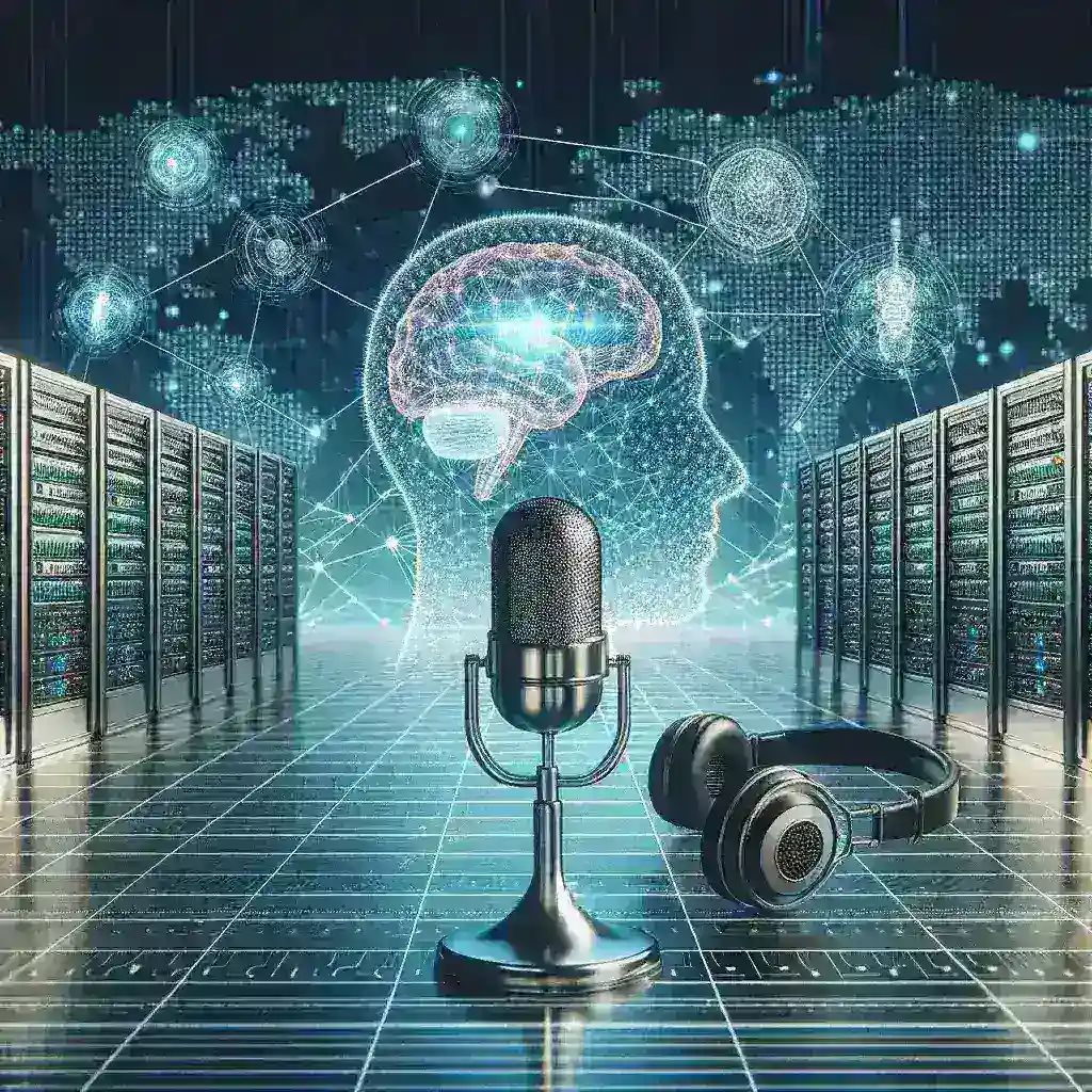 "AI-powered voice cloned narrator technology displayed in Spotify audiobooks, showcasing the future of personalized listening experiences in the U.S."